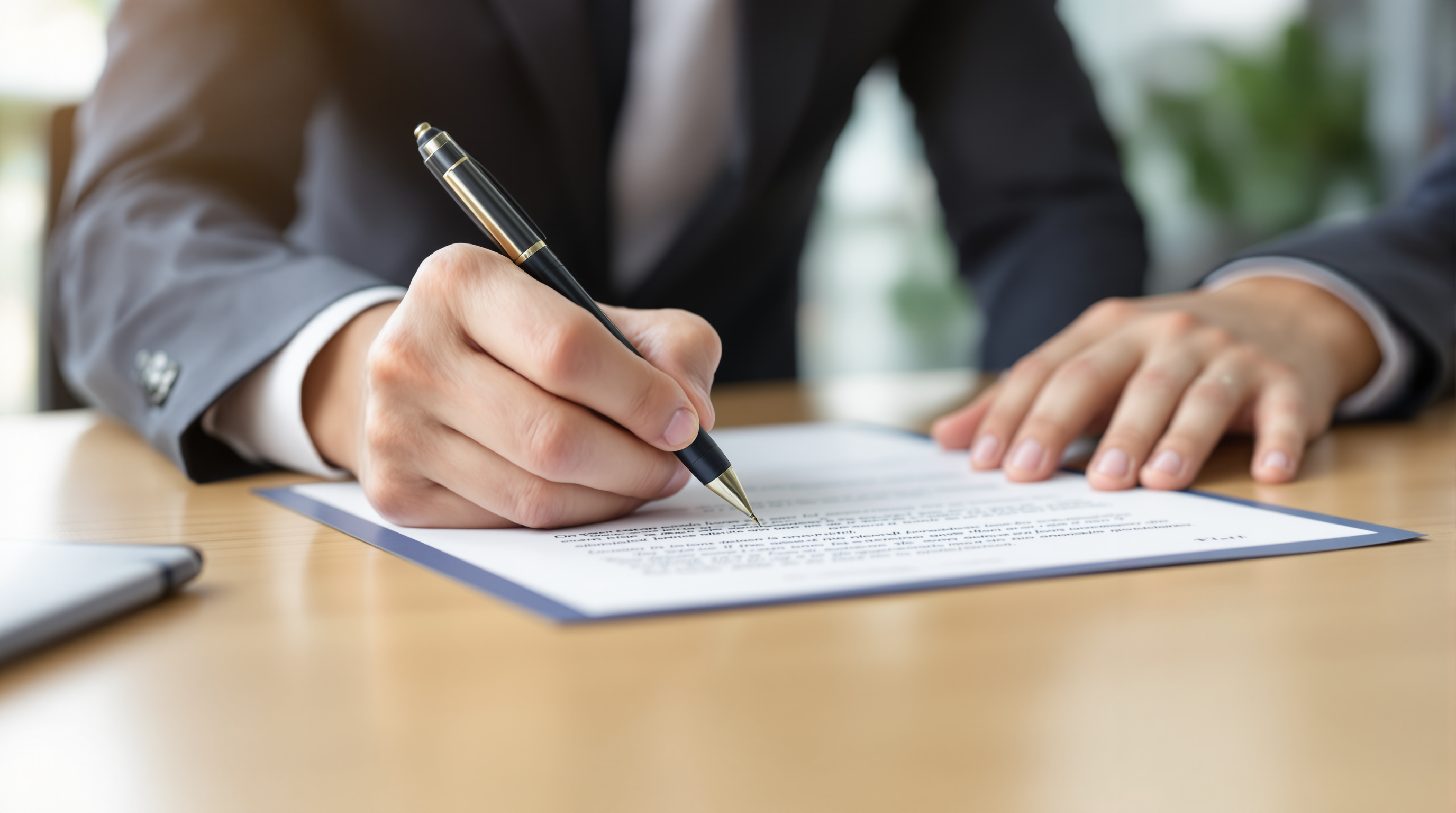 Signature de contrat de portage salarial